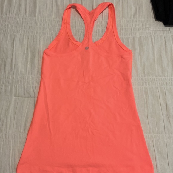 Bright Coral Lululemon Cool Racer Back - Picture 2 of 3